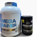 Combo  volumen Mega Gainer 5 libras + Creatina platinum 90 servicios