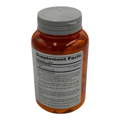 ARGININE 1000MG X60 TAB NOW