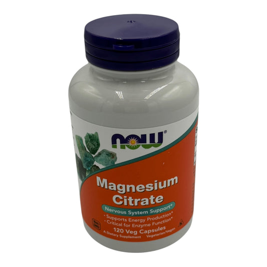 MAGNESIUM CITRATE 120 CAP NOW