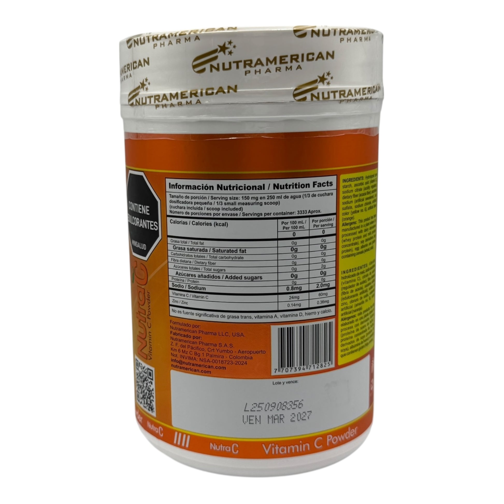 NUTRACTABLA