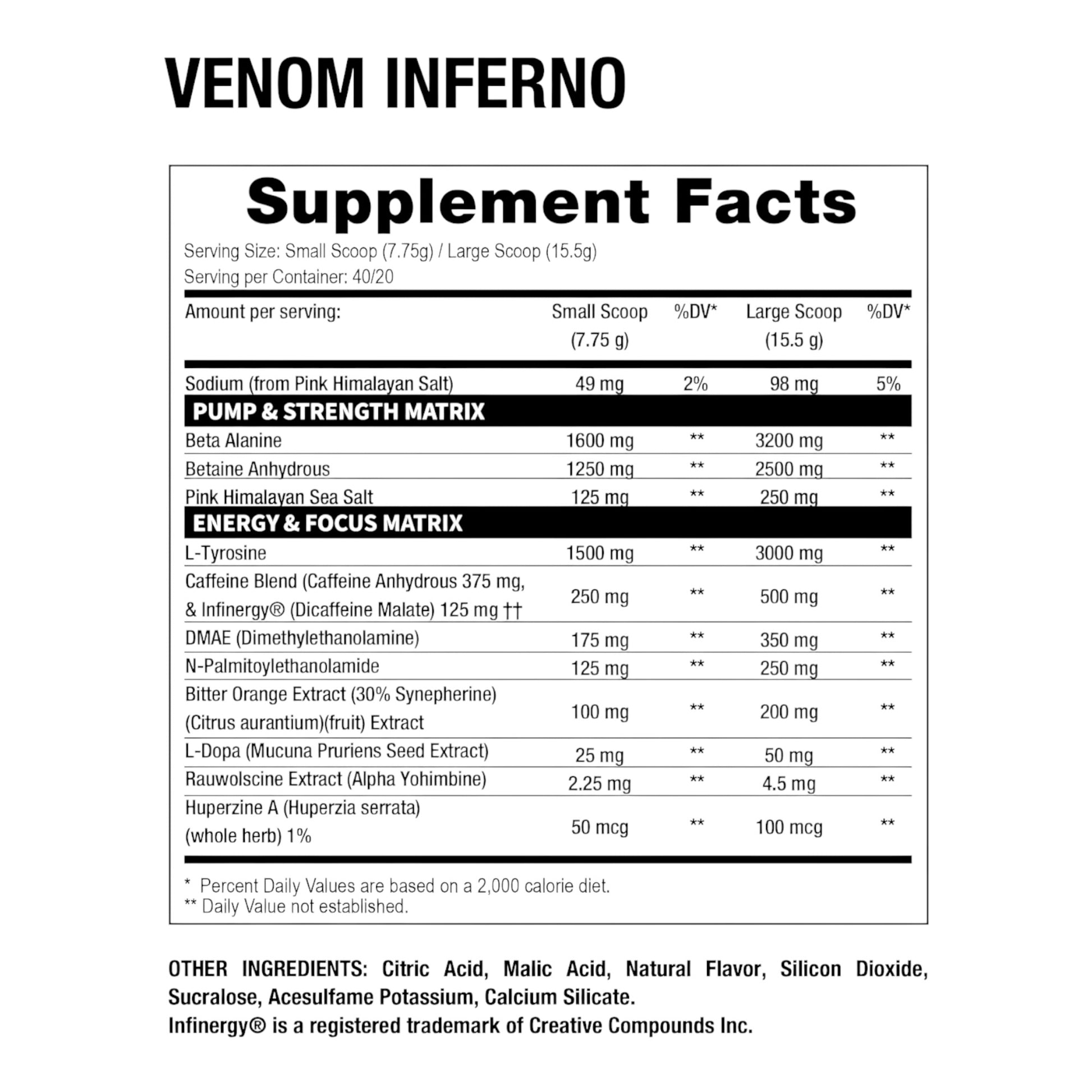 VENOMINFERNOTABLA